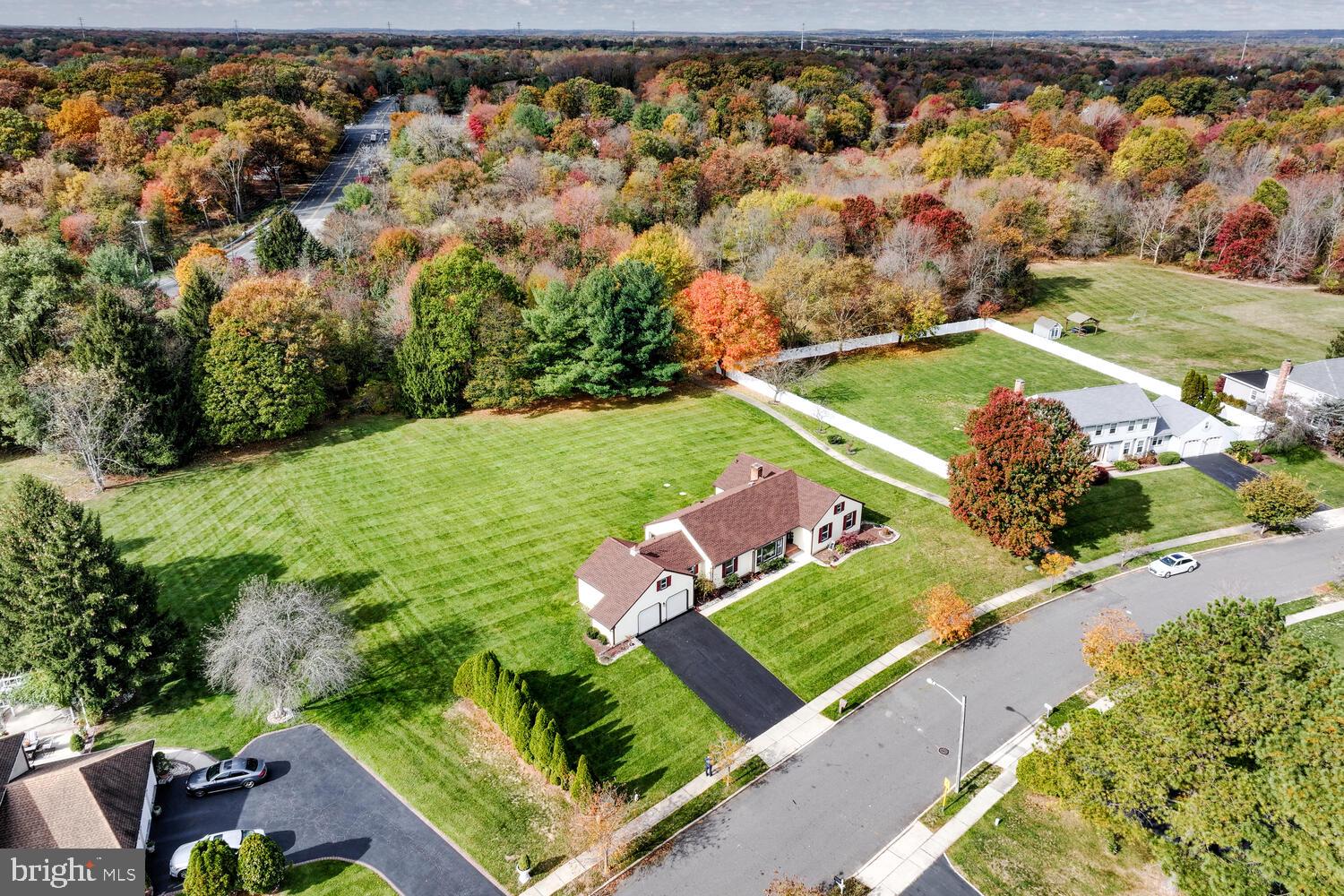 5 Glengarry Way Princeton Junction, NJ 08550 - Photo 61 of 63 an aerial view of a house with a yard