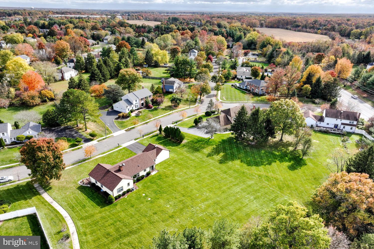 5 Glengarry Way Princeton Junction, NJ 08550 - Photo 63 of 63 an aerial view of residential houses with outdoor space and swimming pool