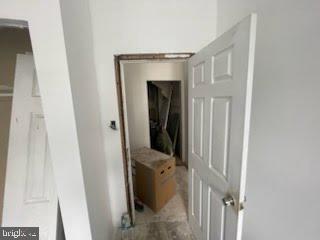 1108 West 3rd Street Chester, PA 19013 - Photo 33 of 75 a view of a hallway with wooden floor and closet
