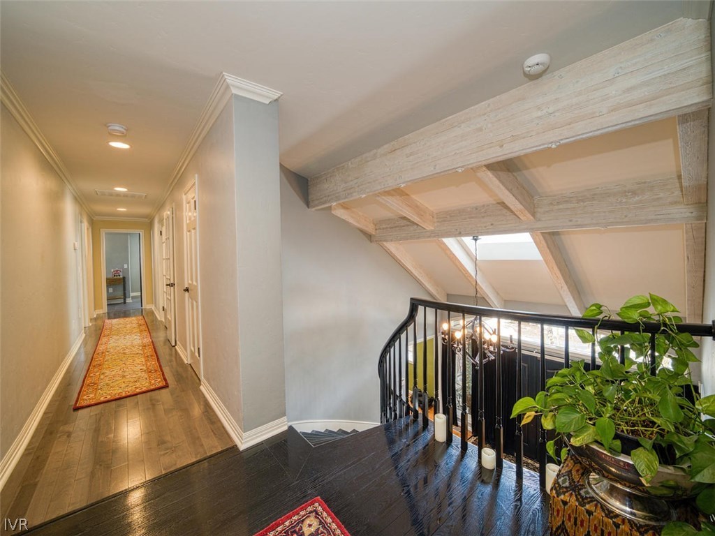 714 Champagne Road Incline Village, NV 89451 - Photo 21 of 29 a view of entryway and hall with wooden floor