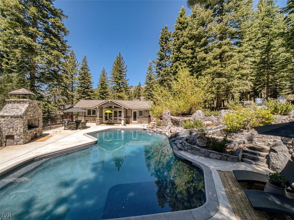 714 Champagne Road Incline Village, NV 89451 - Photo 27 of 29 a view of swimming pool from a yard