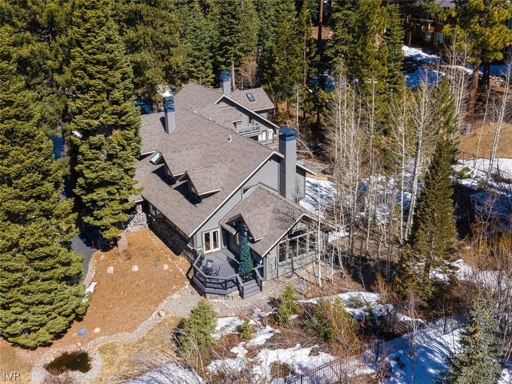 714 Champagne Road Incline Village, NV 89451 - Photo 29 of 29 an aerial view of a house with a yard