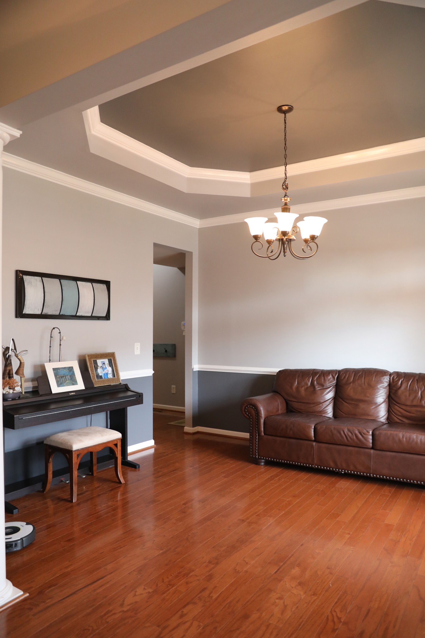 1019 Queens Place Spring Hill, TN 37174 - Photo 3 of 18 a living room with furniture and a wooden floor