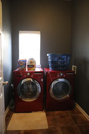 a view of washer and dryer