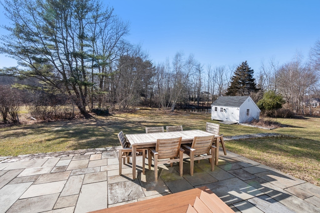 25 Charles Street Hingham, MA 02043 - Photo 27 of 32 a view of a swimming pool with a patio