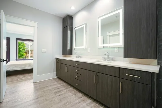 a view of outdoor space deck and yard