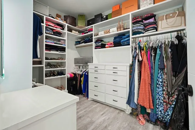 a house with trees in front of it