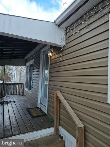 a view of outdoor space and deck