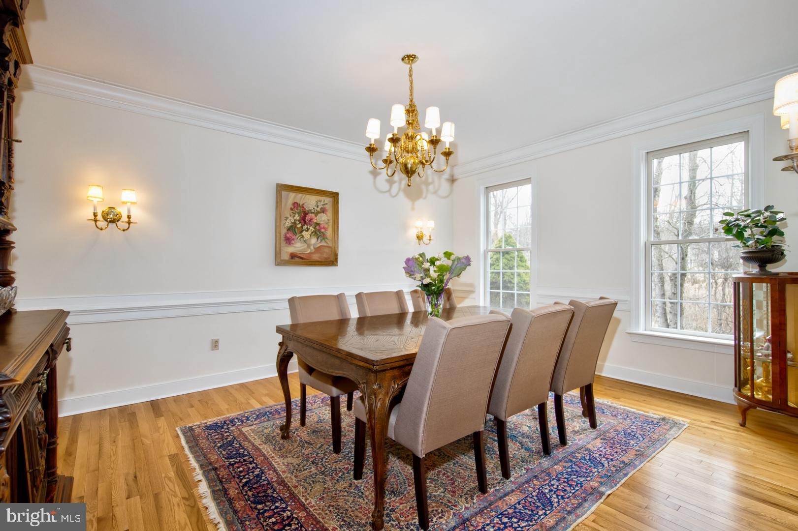 985 South Waterloo Road Devon, PA 19333 - Photo 13 of 64 The formal dining room freshly painted