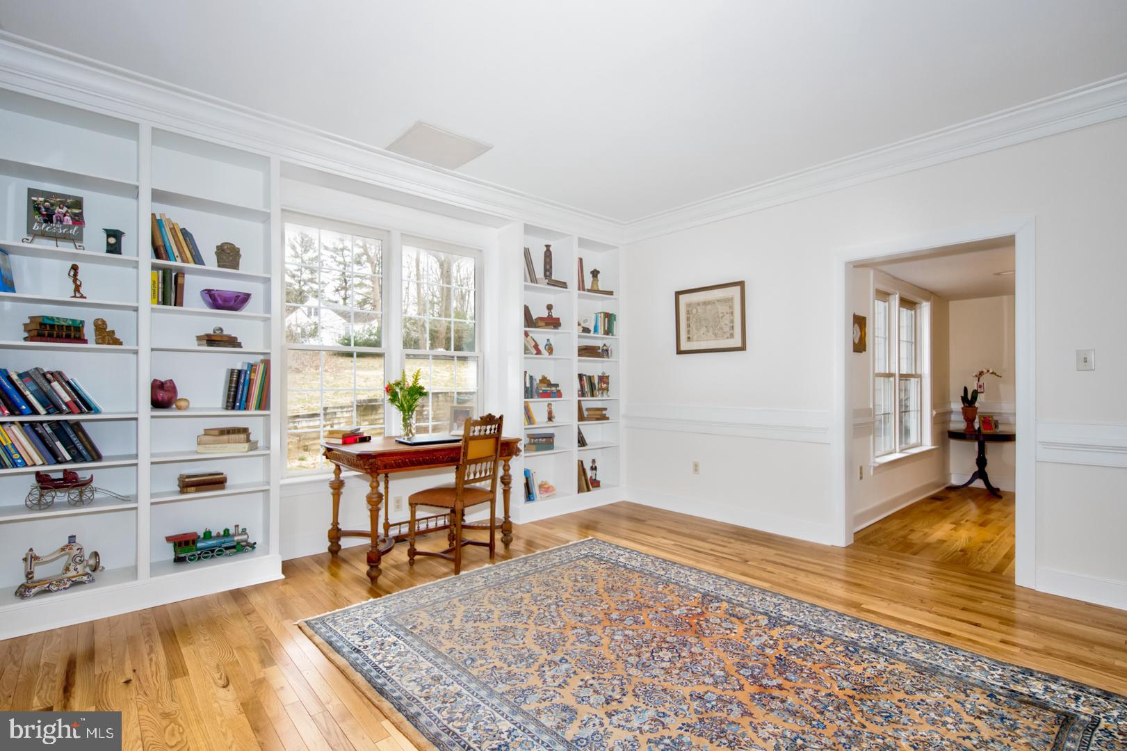 985 South Waterloo Road Devon, PA 19333 - Photo 20 of 64 View of the study opening to the foyer
