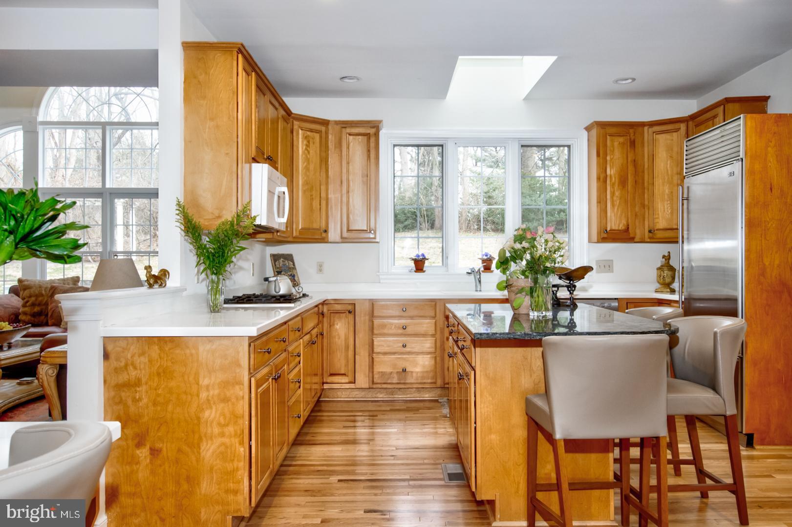 985 South Waterloo Road Devon, PA 19333 - Photo 23 of 64 The kitchen with sub zero refrigerator