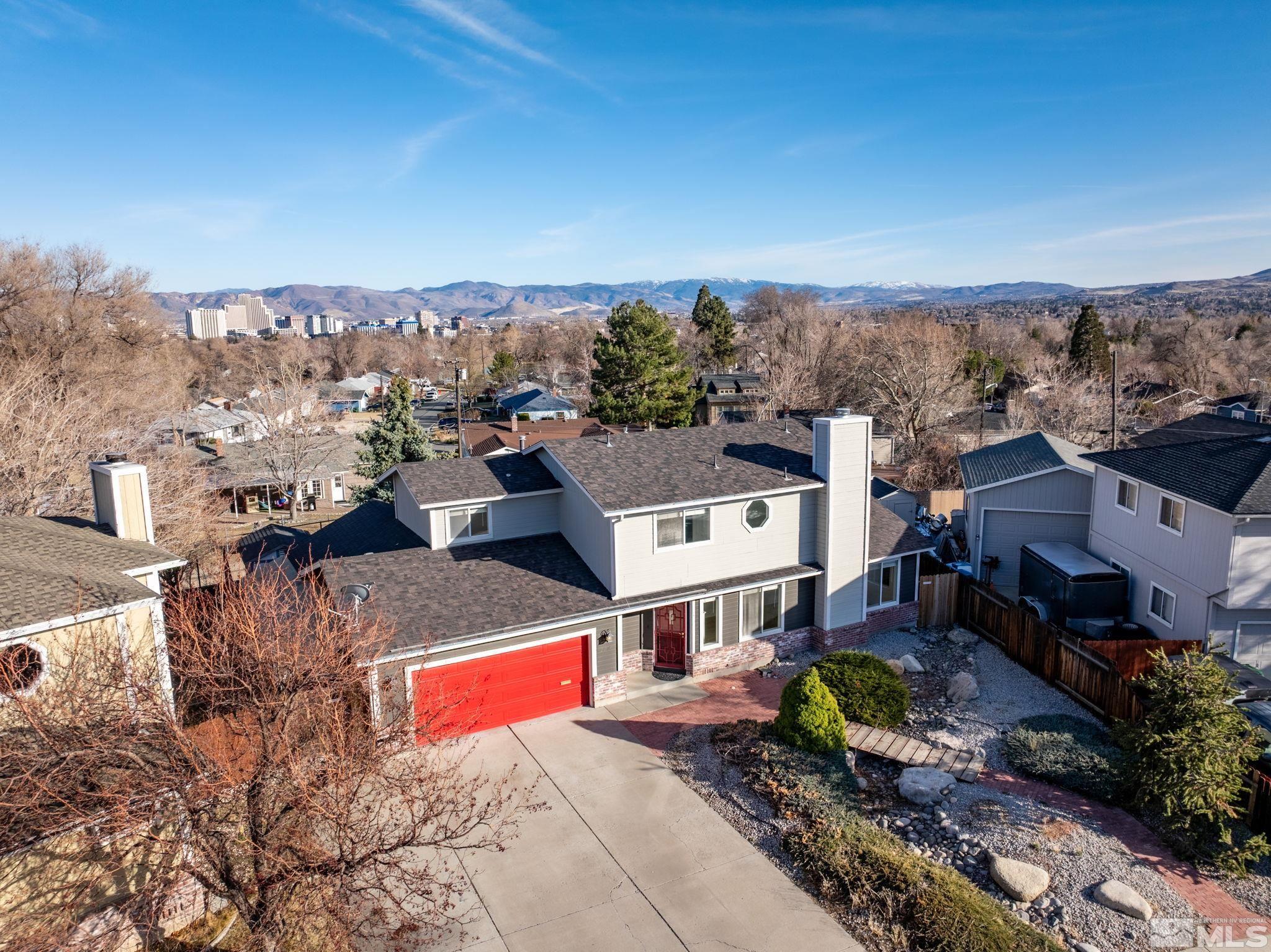 2170 Cobblestone Court Reno, NV 89503 - Photo 4 of 40 an aerial view of a house
