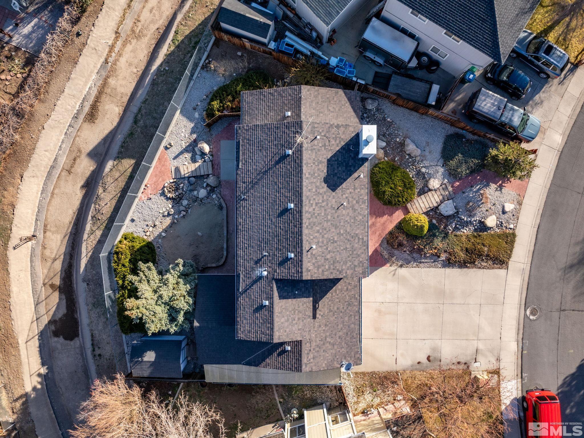 2170 Cobblestone Court Reno, NV 89503 - Photo 8 of 40 an aerial view of residential houses with outdoor space