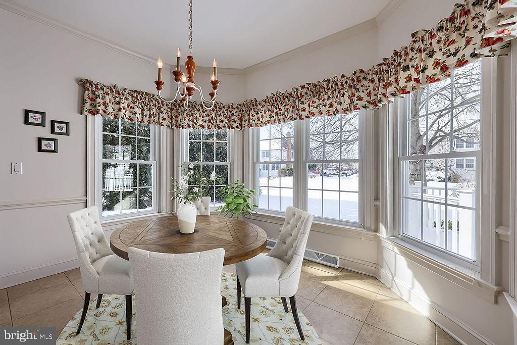 168 Olde Field Drive Lititz, PA 17543 - Photo 19 of 74 a dining room with furniture a chandelier and window