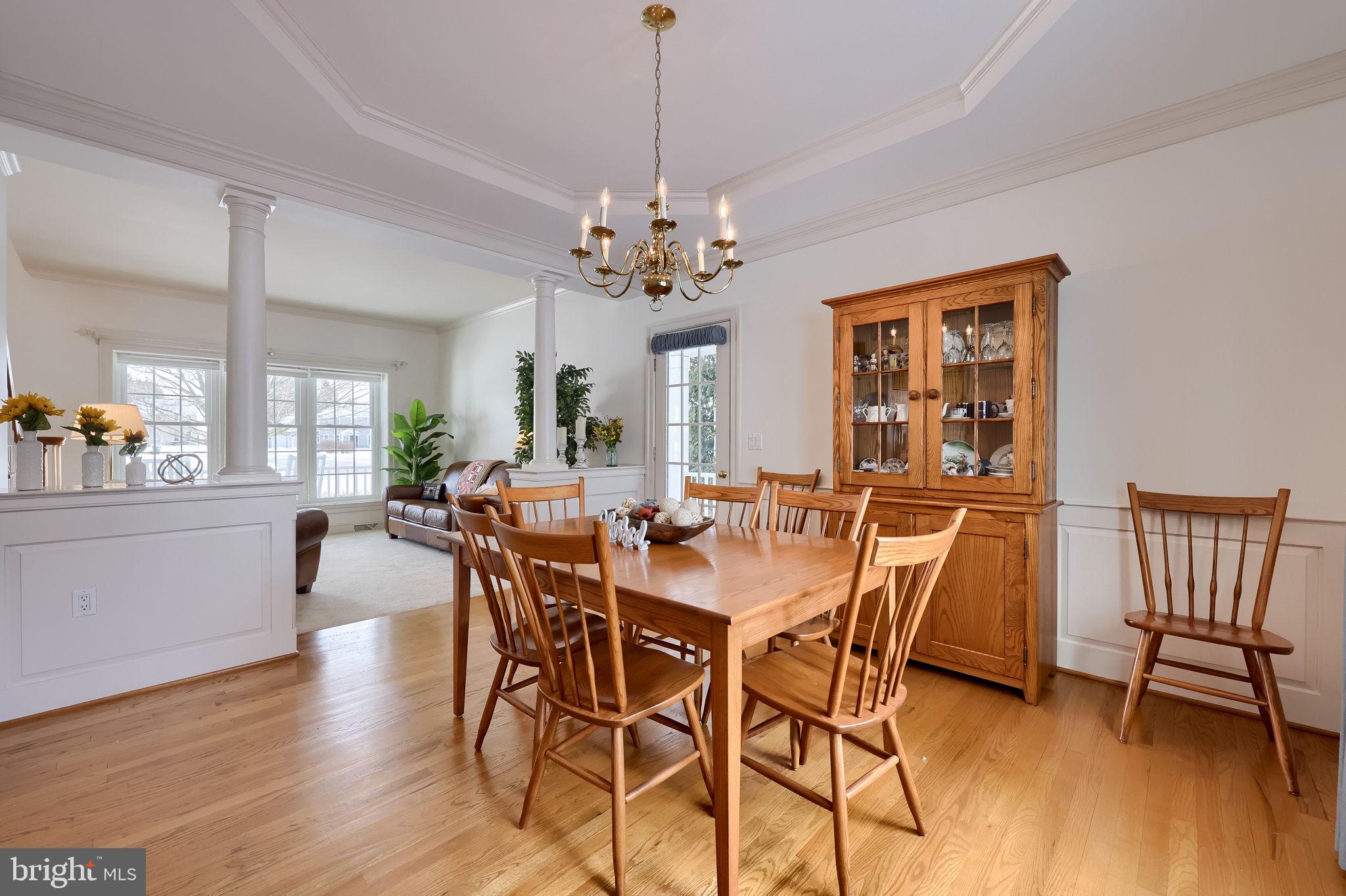168 Olde Field Drive Lititz, PA 17543 - Photo 23 of 74 a view of a dining room with furniture window and wooden floor