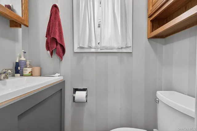 a bathroom with a sink and a toilet