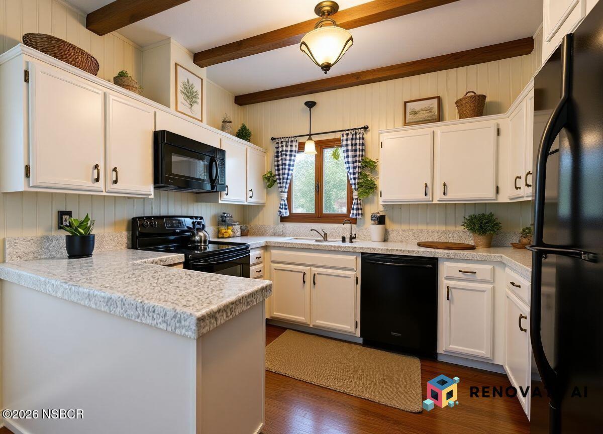 639 Roskilde Road Solvang, CA 93463 - Photo 8 of 27 a kitchen with a sink stove top oven and refrigerator