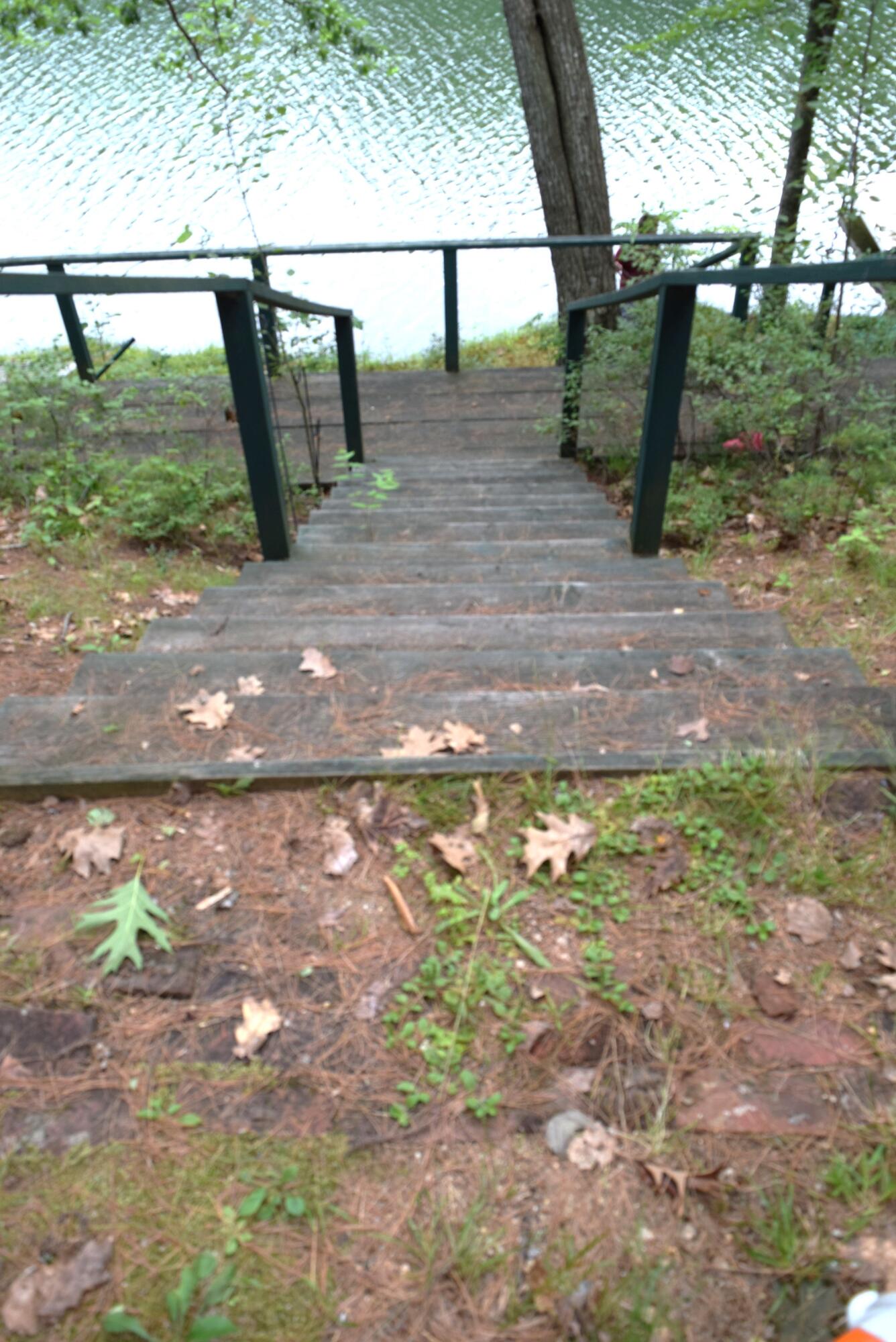 55 Sandy Bottom Road Turner, ME 04282 - Photo 10 of 35 stairway to water and dock