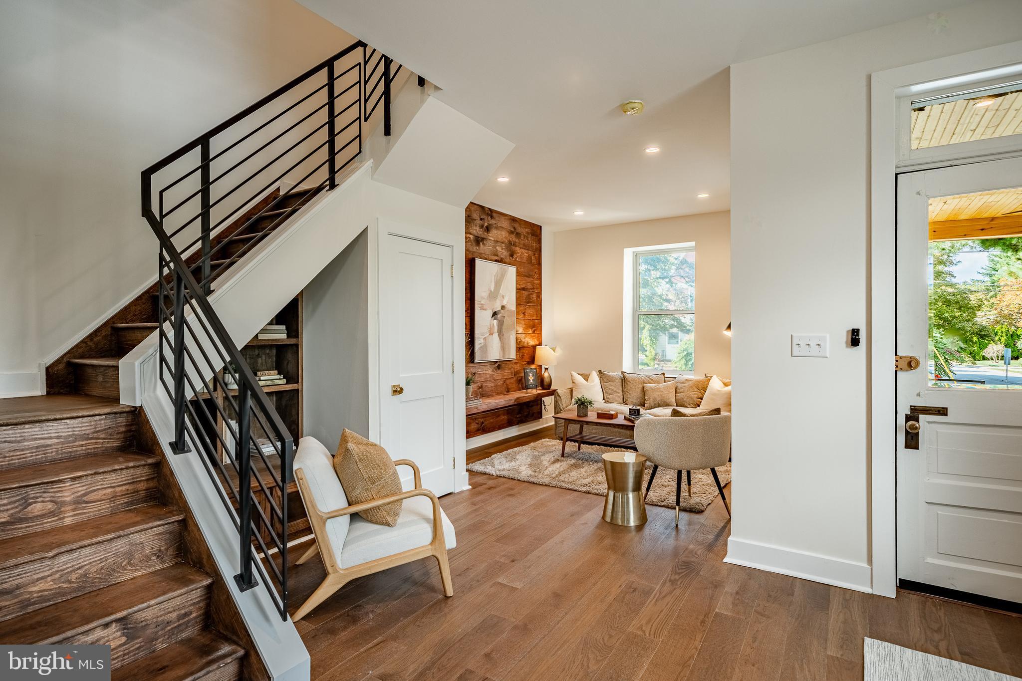 101 Grandview Road Ardmore, PA 19003 - Photo 13 of 55 a view of a livingroom with furniture and hardwood floor