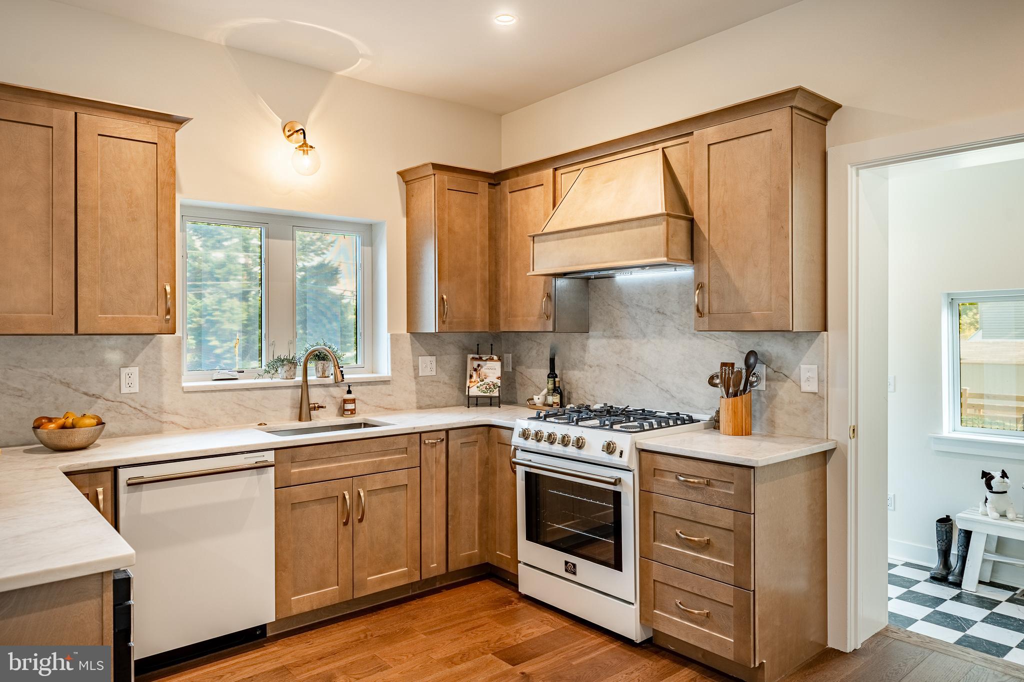 101 Grandview Road Ardmore, PA 19003 - Photo 20 of 55 a kitchen with a sink stove and cabinets