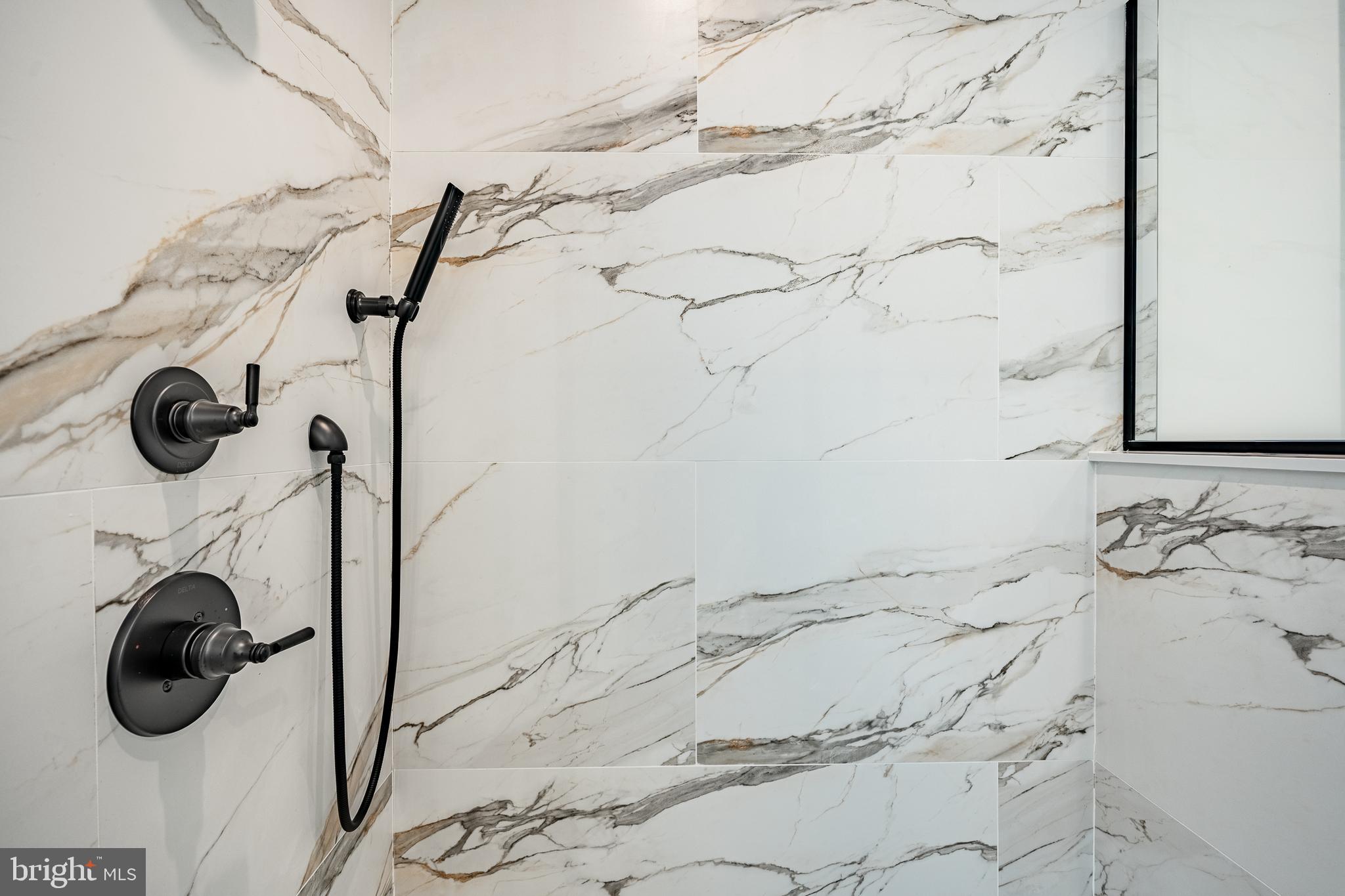 101 Grandview Road Ardmore, PA 19003 - Photo 40 of 55 a bathroom with a shower and mirror