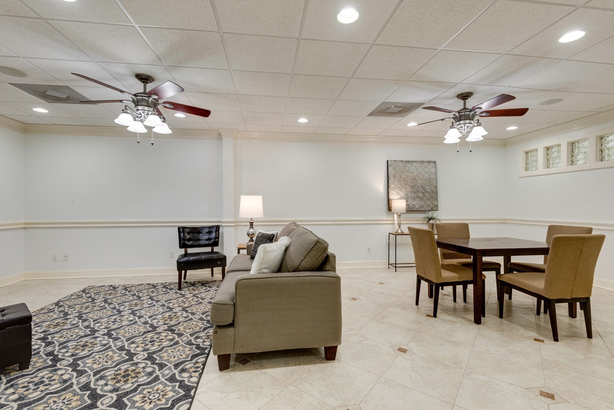 1288 2 Mile Road Burns, TN 37029 - Photo 38 of 70 a living room with furniture and a chandelier