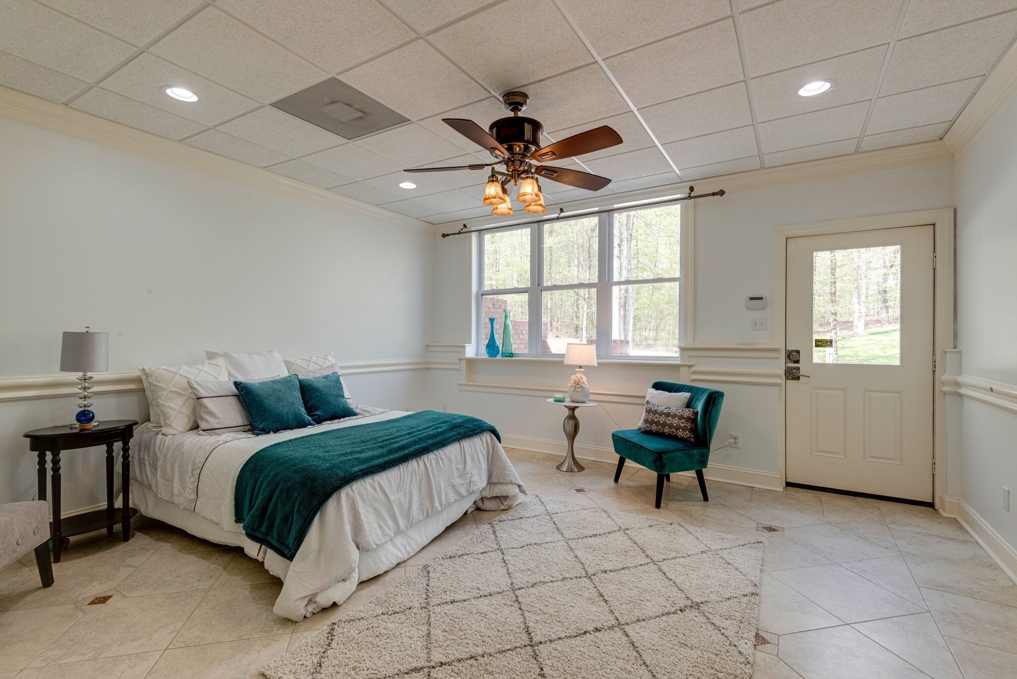 1288 2 Mile Road Burns, TN 37029 - Photo 42 of 70 a bedroom with a bed and a table in it