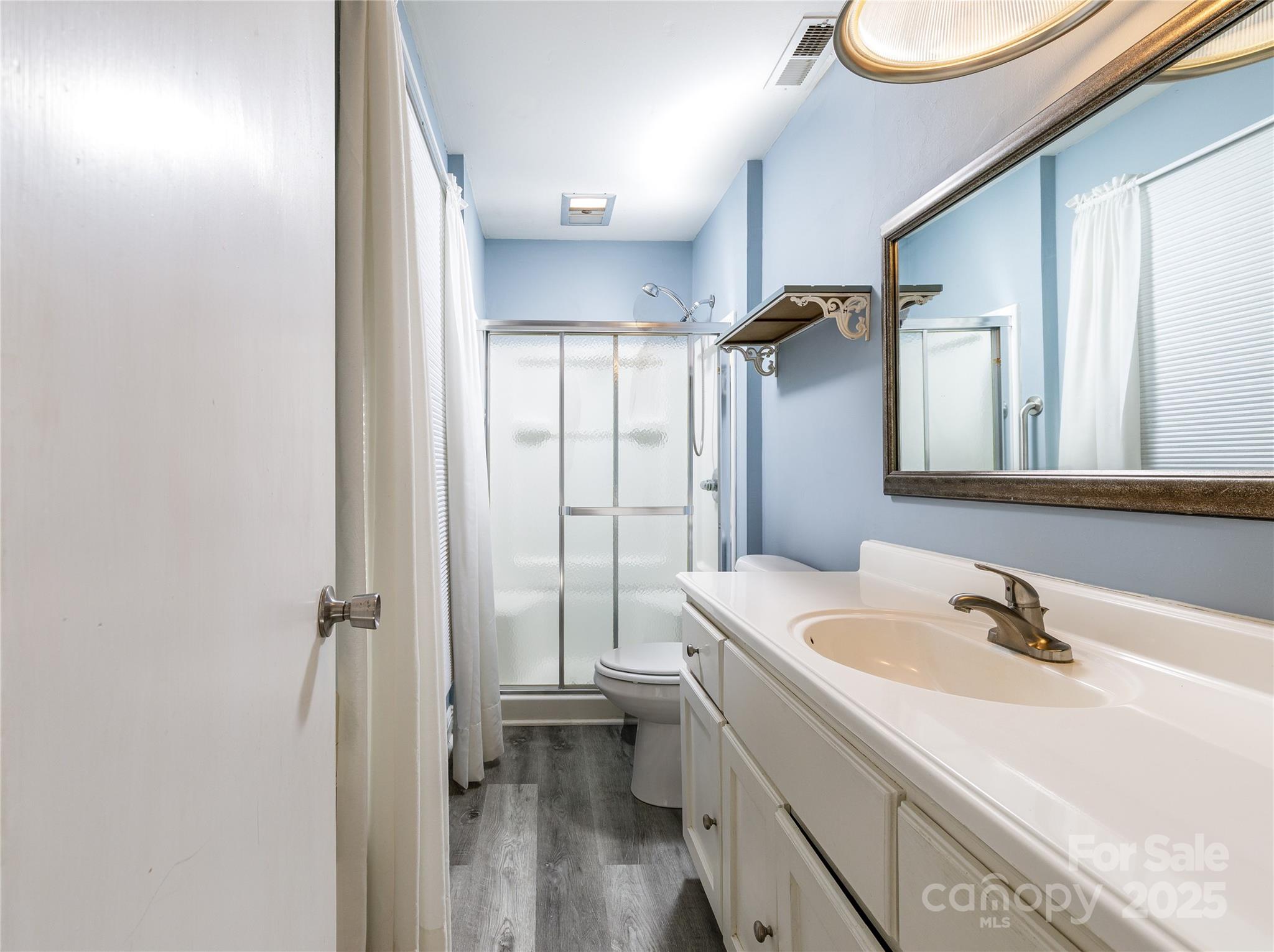 466 Shiloh Church Road Hickory, NC 28601 - Photo 16 of 45 a bathroom with a sink and a mirror