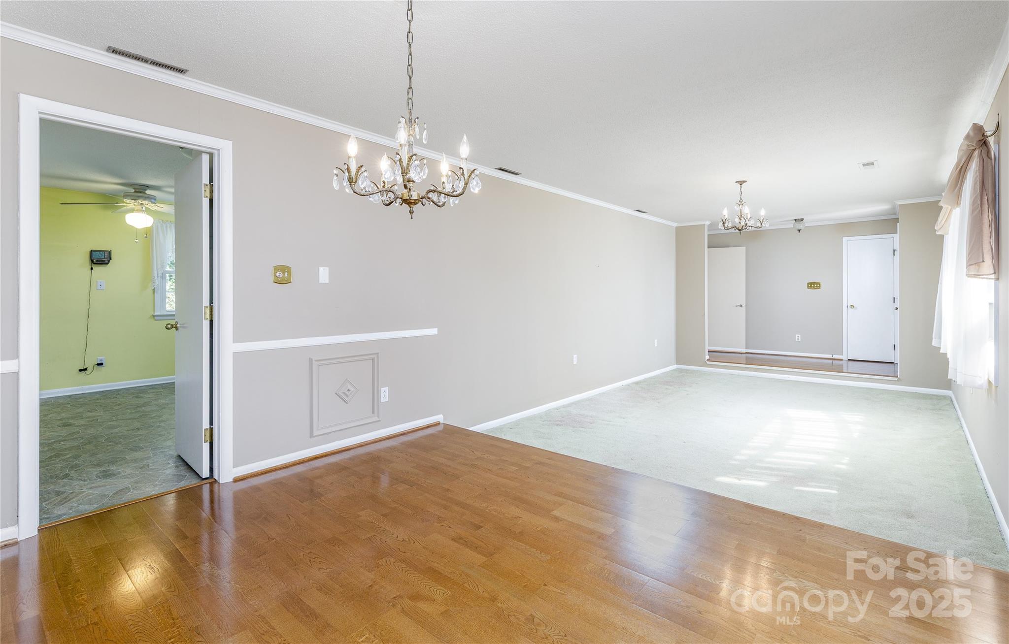 466 Shiloh Church Road Hickory, NC 28601 - Photo 10 of 45 a view of a livingroom with a chandelier
