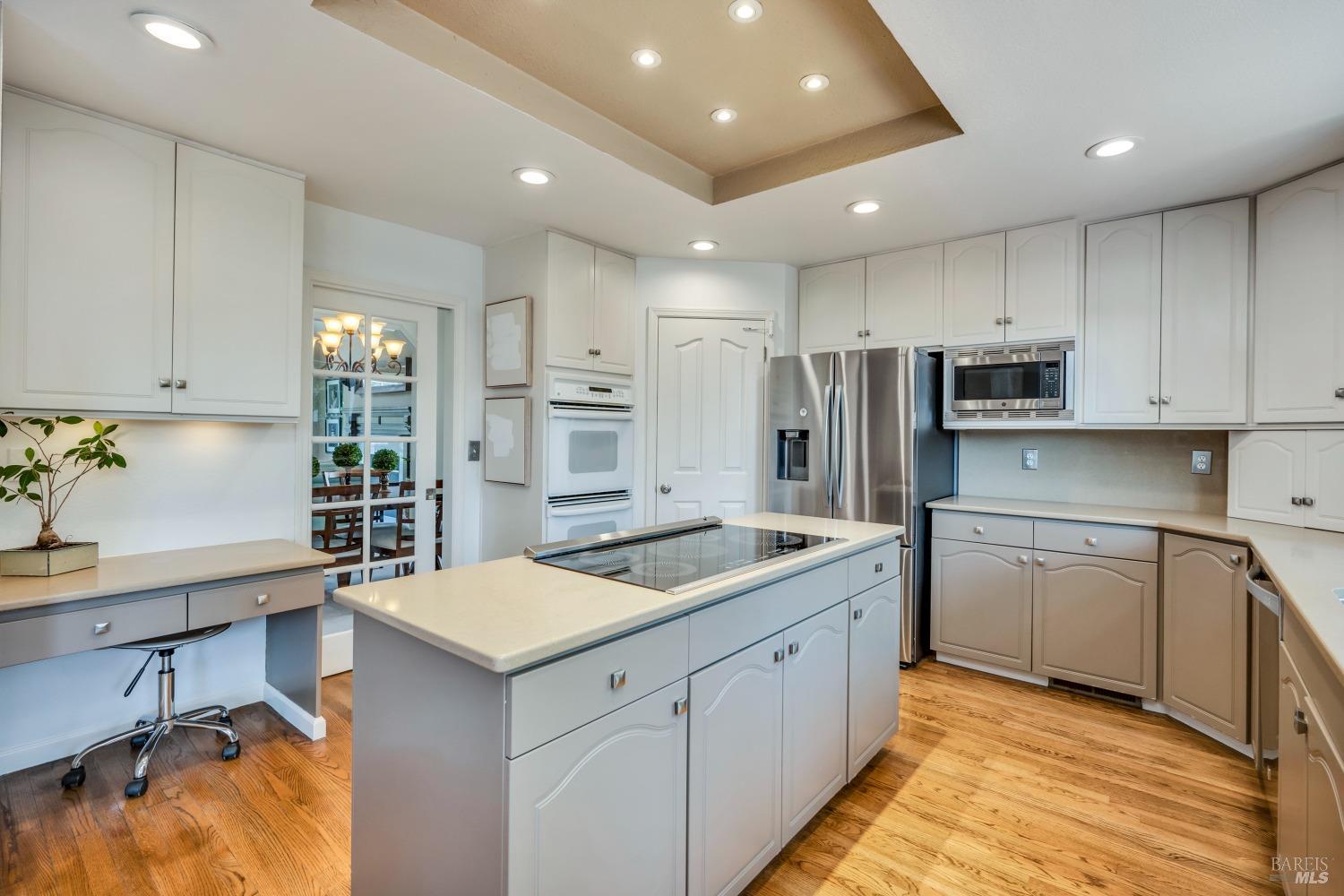 1508 Ronne Drive Santa Rosa, CA 95404 - Photo 11 of 59 Kitchen also has a built in decks and a glass pocket door to Dining Room