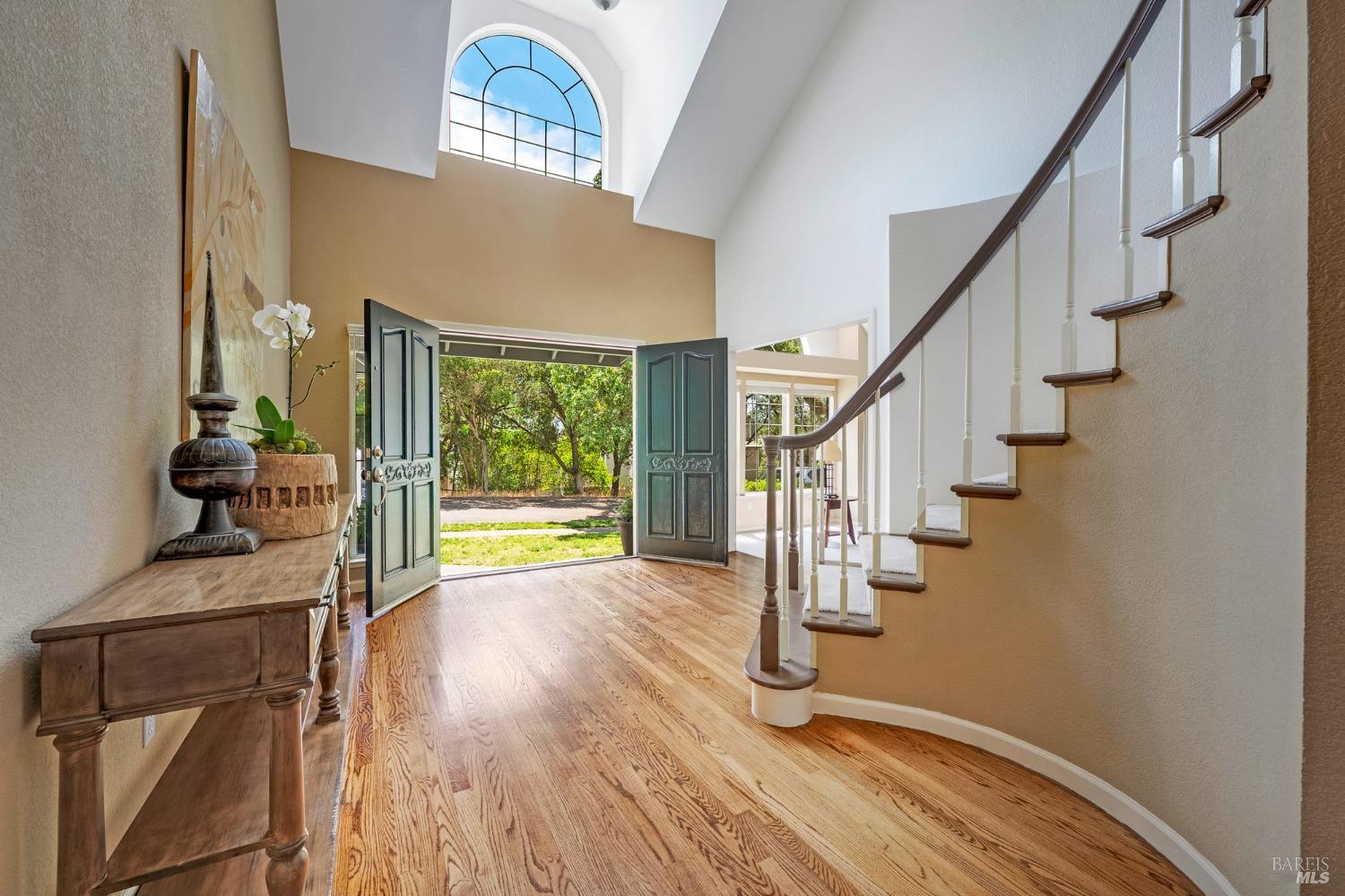 1508 Ronne Drive Santa Rosa, CA 95404 - Photo 22 of 55 a view of entryway with wooden floor