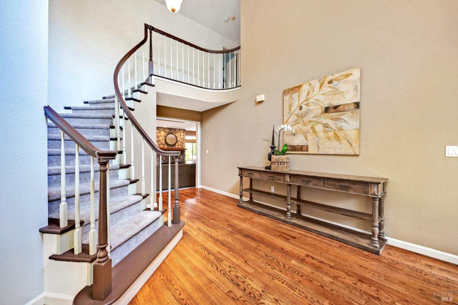 1508 Ronne Drive Santa Rosa, CA 95404 - Photo 23 of 55 a view of entryway with wooden floor