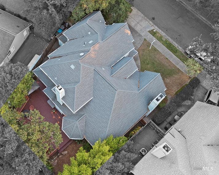 1508 Ronne Drive Santa Rosa, CA 95404 - Photo 6 of 55 an aerial view of a house