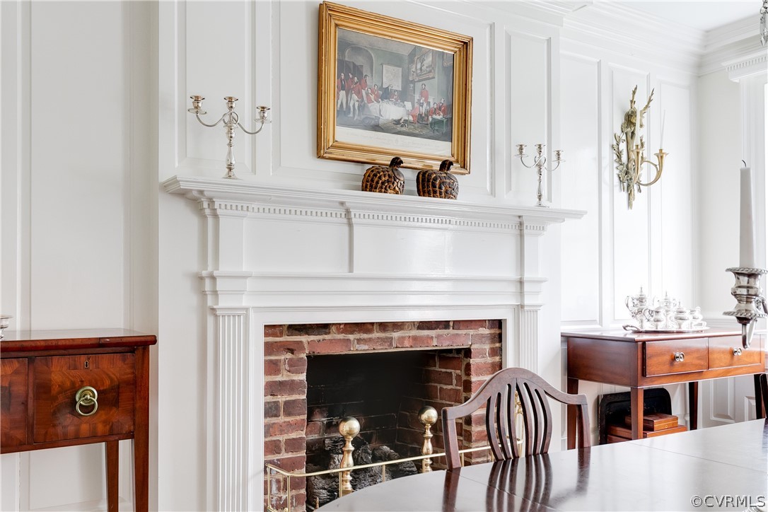 5805 River Road Richmond, VA 23226 - Photo 11 of 47 a front view of a livingroom with furniture and a fireplace