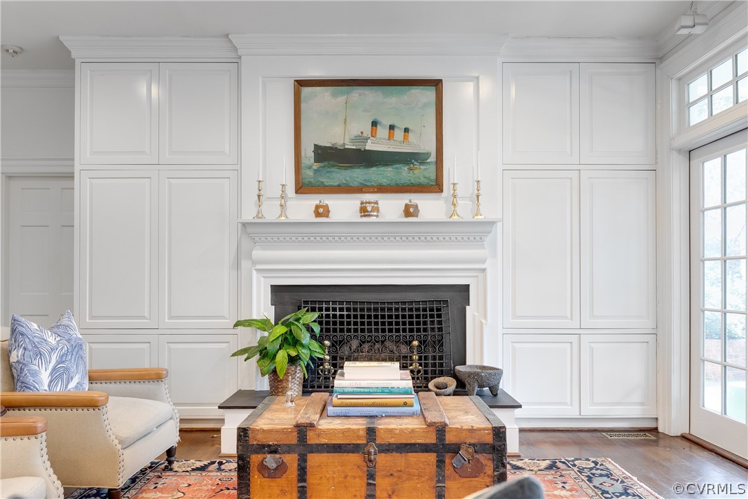5805 River Road Richmond, VA 23226 - Photo 18 of 47 a living room with furniture a fireplace and a window