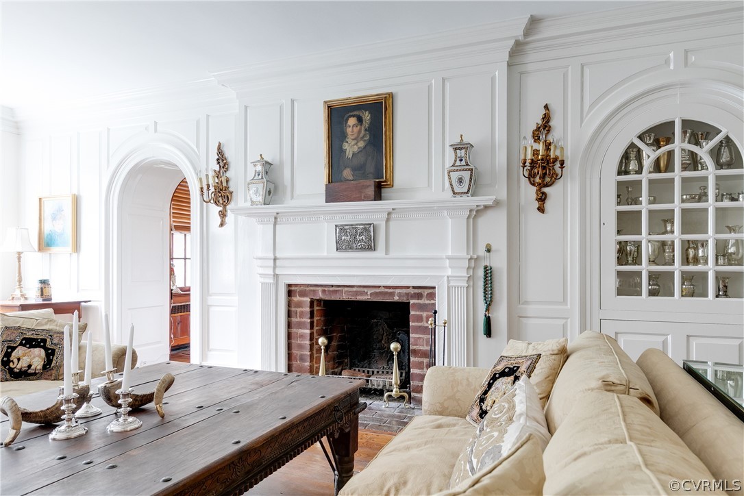 5805 River Road Richmond, VA 23226 - Photo 6 of 47 a living room with furniture fireplace and window
