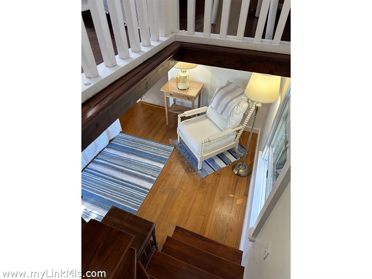 34 Edy's Island Way Chilmark, MA 02535 - Photo 38 of 46 Guest house second floor looking down