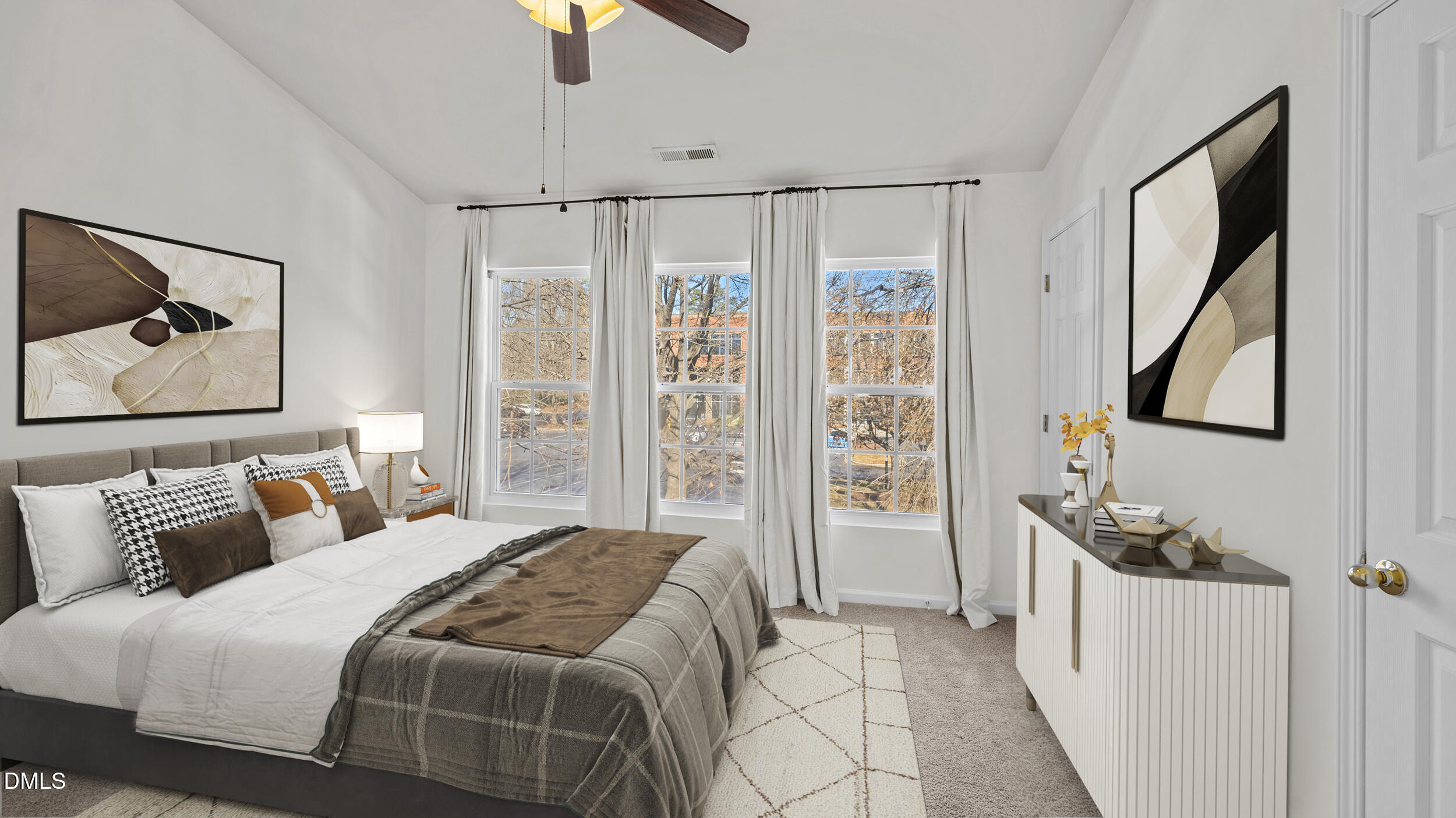 1733 Sorrell Brook Way Raleigh, NC 27609 - Photo 19 of 32 Guest Bedroom (Virtual Staging)