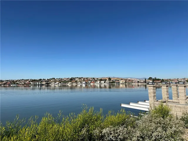 a view of a city with ocean view