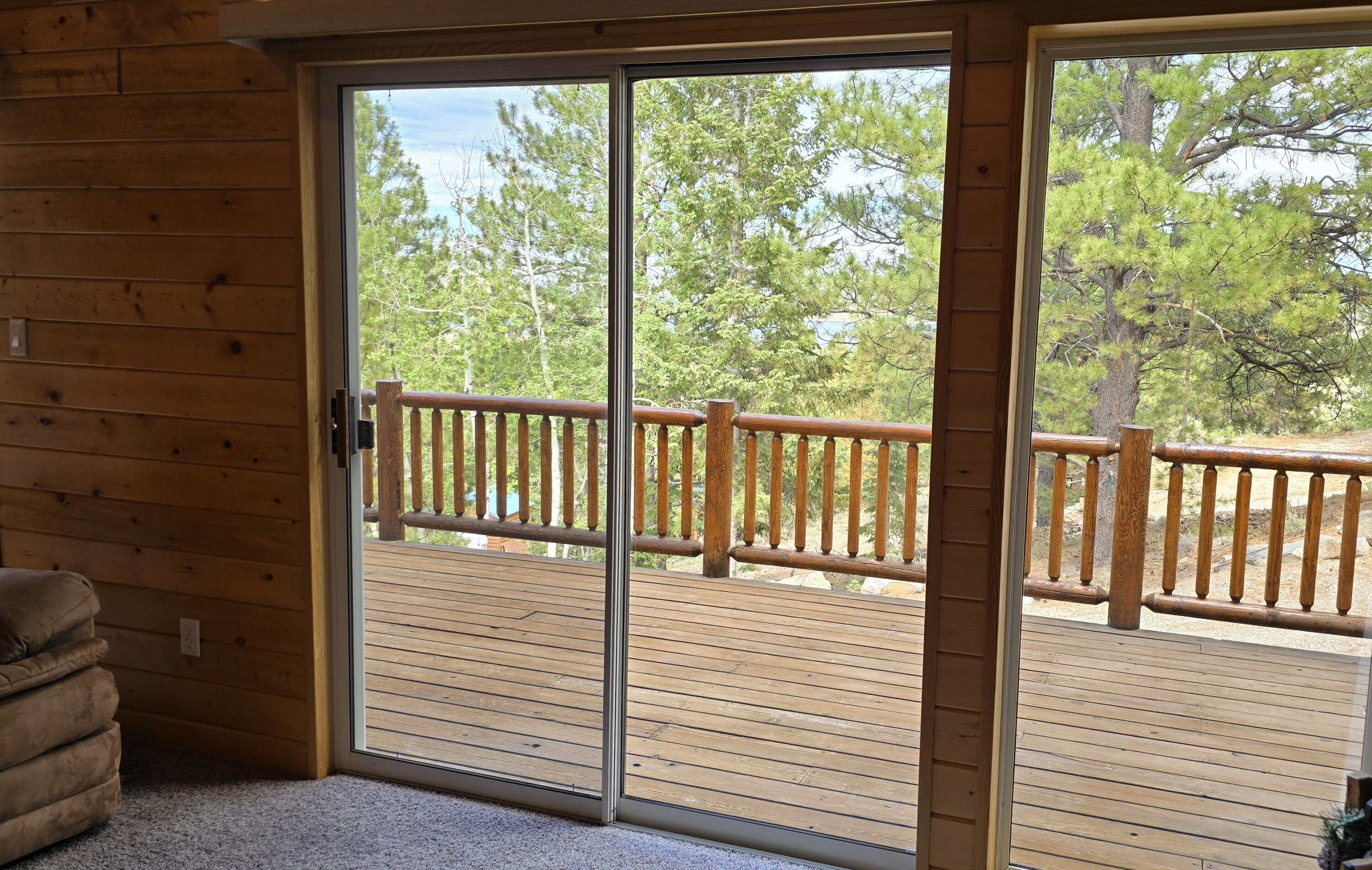 650 South Ridge Point Drive Panguitch, UT 84759 - Photo 10 of 38 View of deck area from living room slider