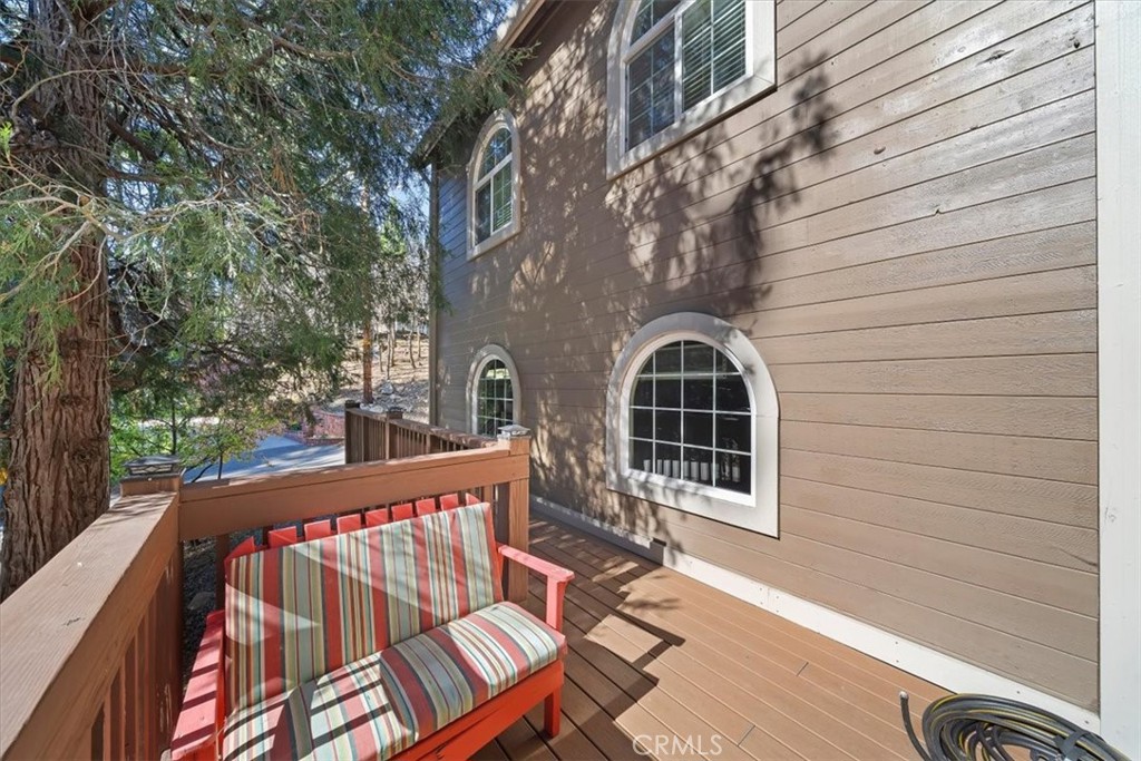 27312 Little Bear Road Lake Arrowhead, CA 92352 - Photo 38 of 47 a view of outdoor space and deck
