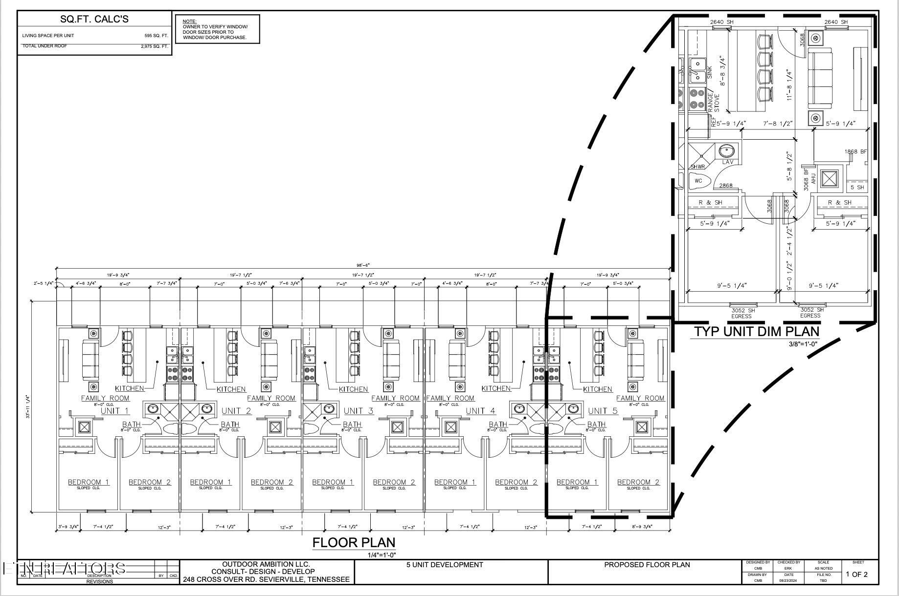 120 County Garage Road Sevierville, TN 37876 - Photo 8 of 8 5-Plex-Floorplan