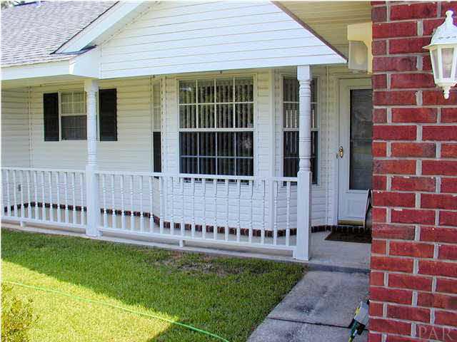 6843 Cedar Ridge Circle Milton, FL 32570 - Photo 10 of 11 Front Entry and Front Porch