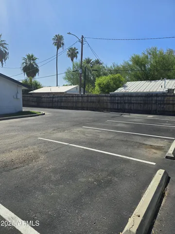 a view of a tennis court