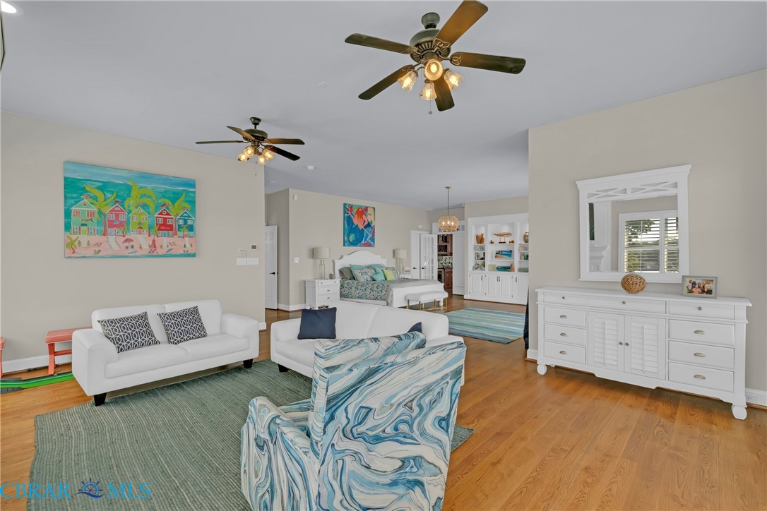 2106 Clarketown Road Heathsville, VA 22473 - Photo 20 of 56 a living room with furniture and a flat screen tv