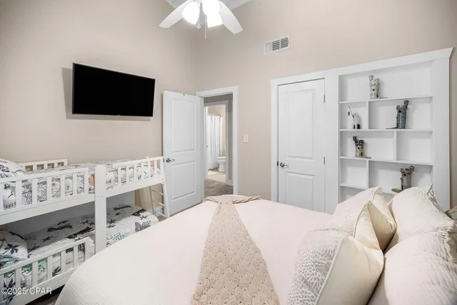 a view of a backyard with a patio and plants