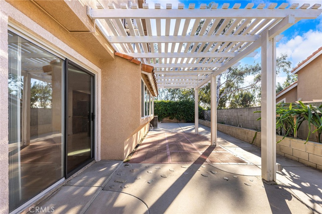 6598 Bradford Court Rancho Cucamonga, CA 91701 - Photo 42 of 48 a view of a porch with a backyard
