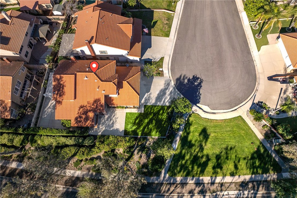 6598 Bradford Court Rancho Cucamonga, CA 91701 - Photo 47 of 48 an aerial view of a garden