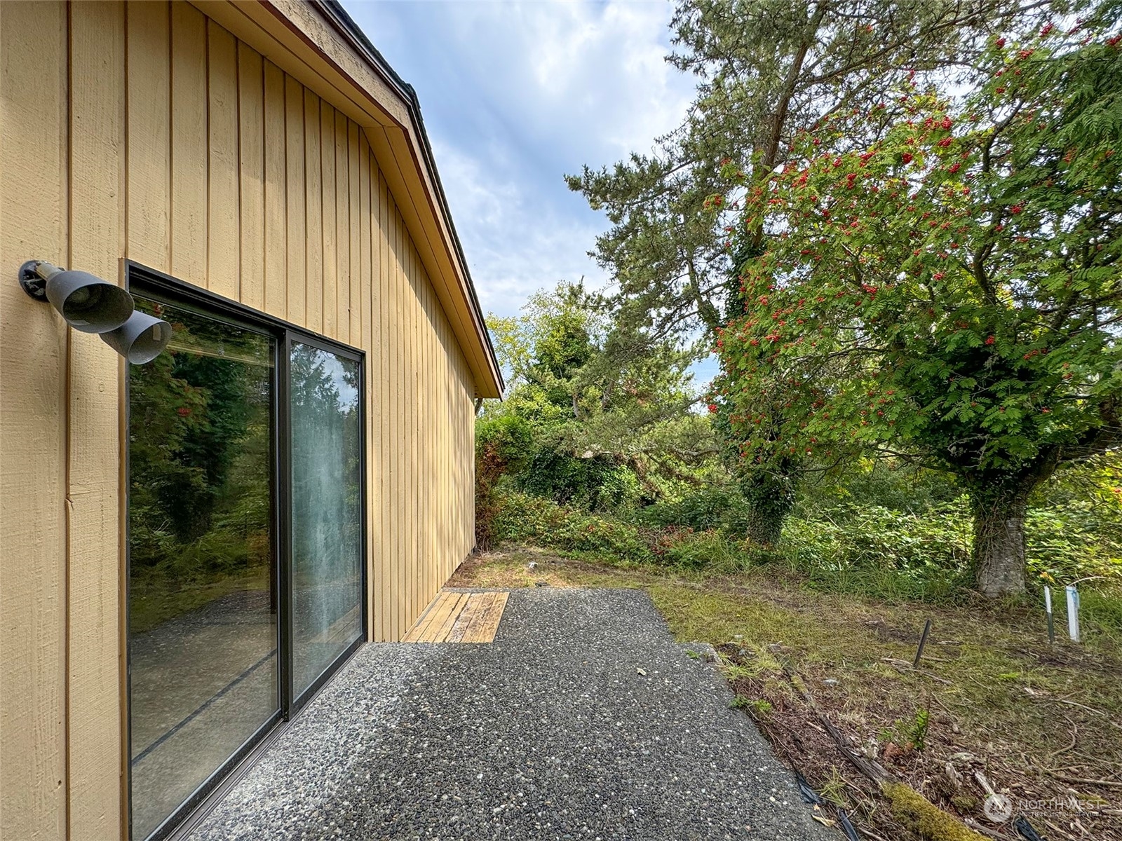 51 Huckleberry Circle Sequim, WA 98382 - Photo 39 of 40 a view of backyard with green space