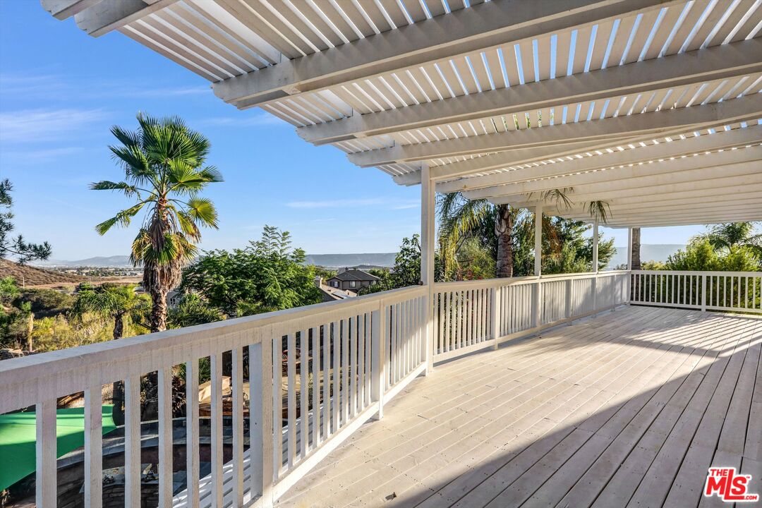 24383 Topacio Court Wildomar, CA 92595 - Photo 26 of 39 a balcony with outdoor space